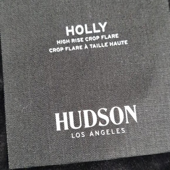 Hudson Holly High Rise Crop Flare Pants NWT - Picture 6 of 6